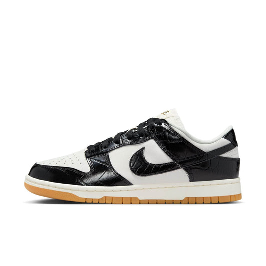 Nike Dunk Low LX Black Croc - Women's