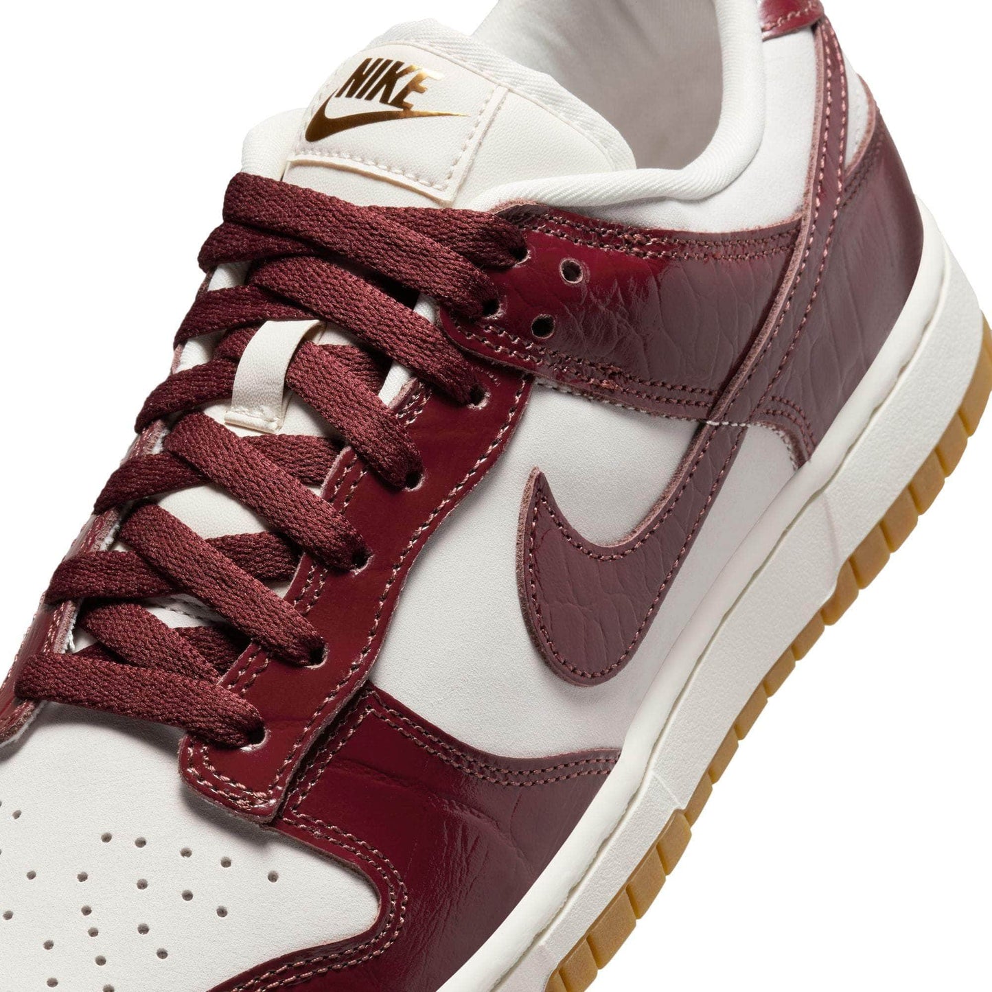 Nike Dunk Low "Team Red Croc" - Women's