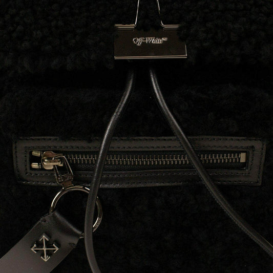 Black 'Montone Binder' Mini Backpack