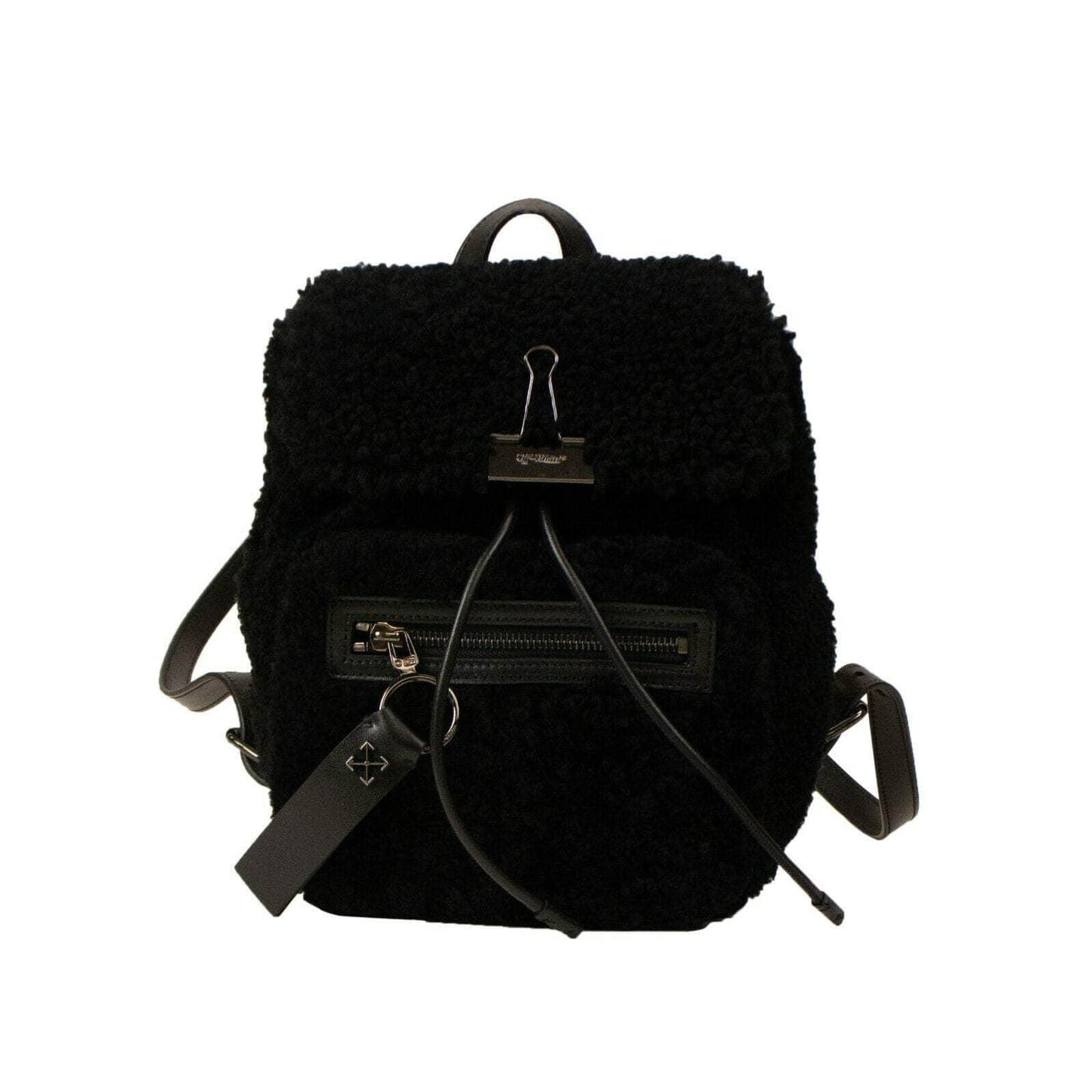 Black 'Montone Binder' Mini Backpack